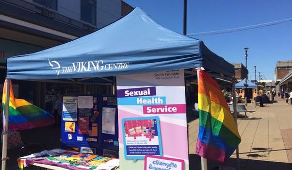 Northern Pride Month Promotion in Jarrow’s Viking Centre