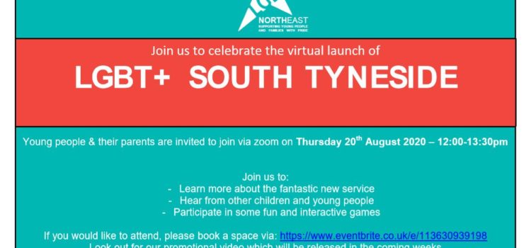 Virtual Launch LGBT + South Tyneside